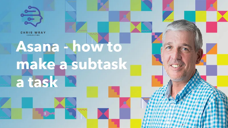 Asana – How to make a subtask a task